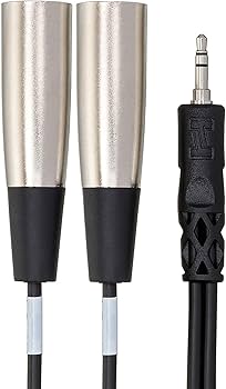 Amazon.com: Hosa CYX-403M Stereo Breakout, 3.5 mm TRS to Dual