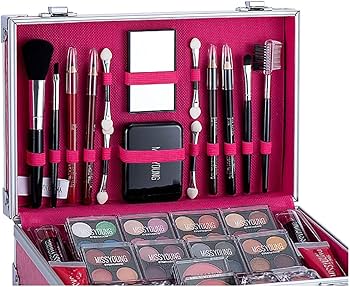 Amazon | メイクアップセット ミラー付き メイクセット フル美容 56点