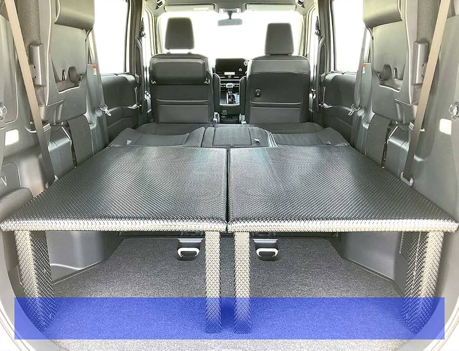 Amazon.co.jp: ノア ヴォクシー (90/95系) ベッドキット 2分割式 黒 車