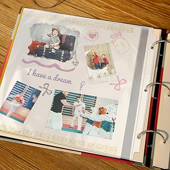 Amazon.co.jp: Vmiapxo 12 x 12インチ スクラップブック ページ