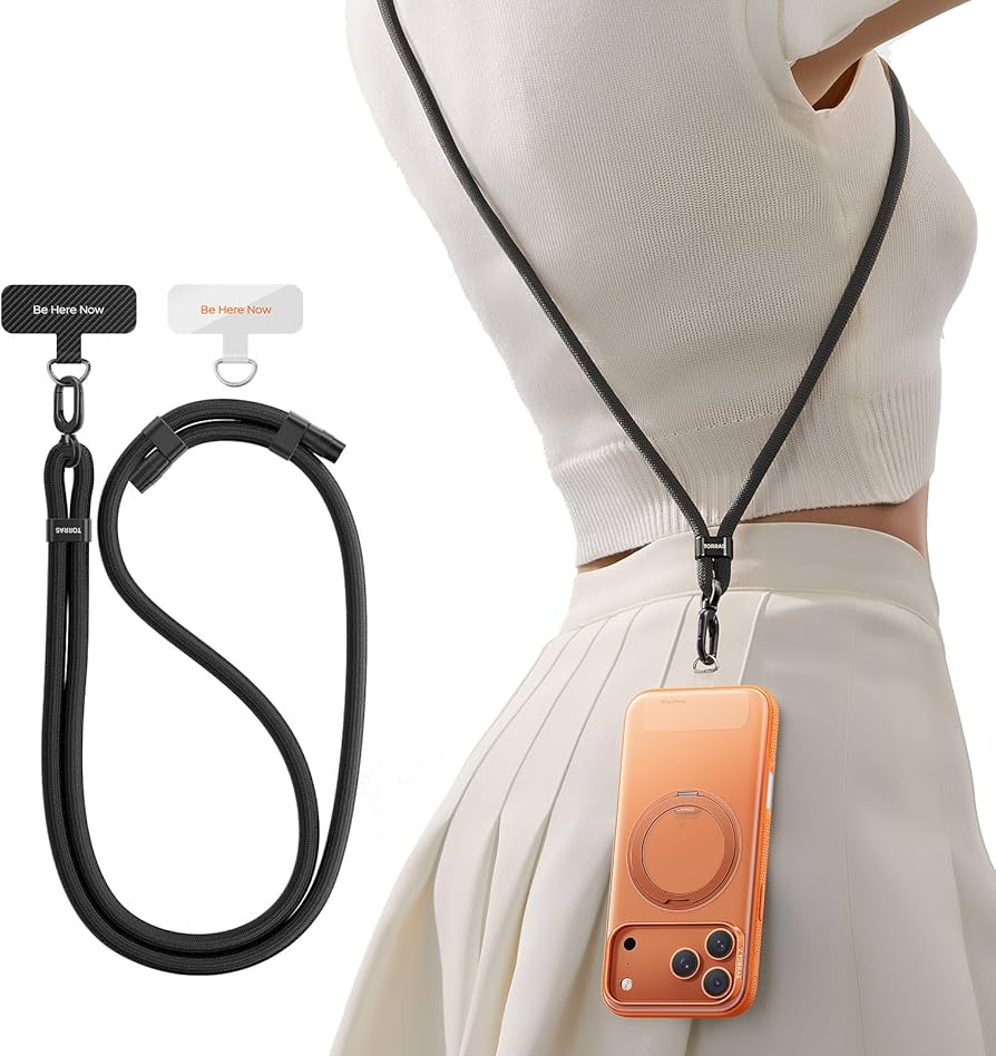 Amazon.com: TORRAS Phone Lanyard Crossbody with 2 Phone Tabs