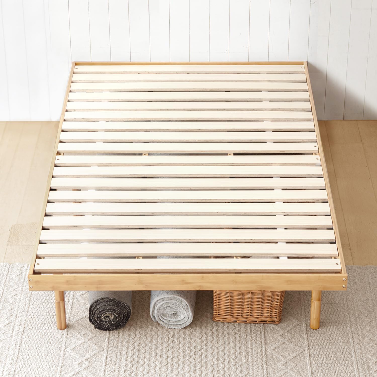 Amazon｜モダンデコ ベッド すのこベッド Sサイズ 耐荷重500kg 3段階