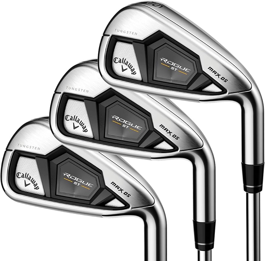 Callaway Golf Rogue ST Max OS Iron Set (Right Hand, Steel Shaft