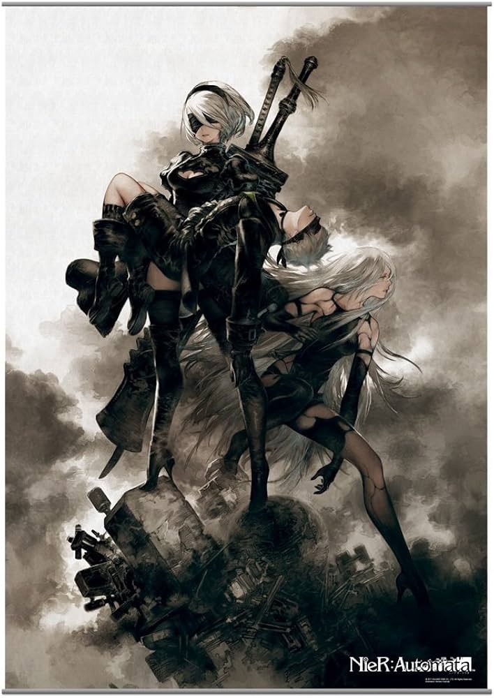 Amazon.co.jp: NieR:Automata ウォールスクロール ポスター : おもちゃ