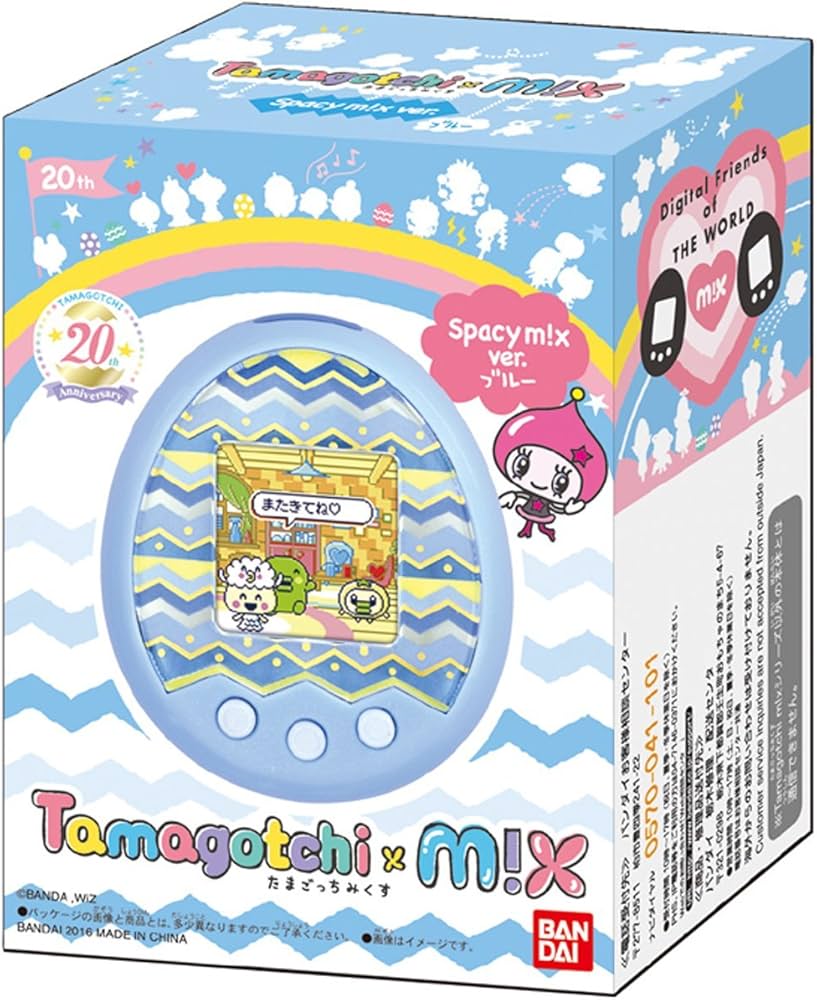 Amazon | Tamagotchi m!x (たまごっちみくす) Spacy m!x ver. ブルー