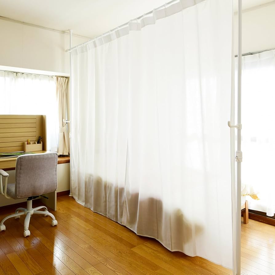 Amazon.co.jp: 山善(YAMAZEN) 突っ張り パーテーション 2ポール