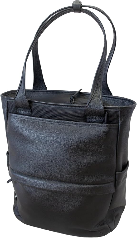Amazon | BROSKI AND SUPPLY UPPER2(BLACK/W330×H370×D140mm) トート
