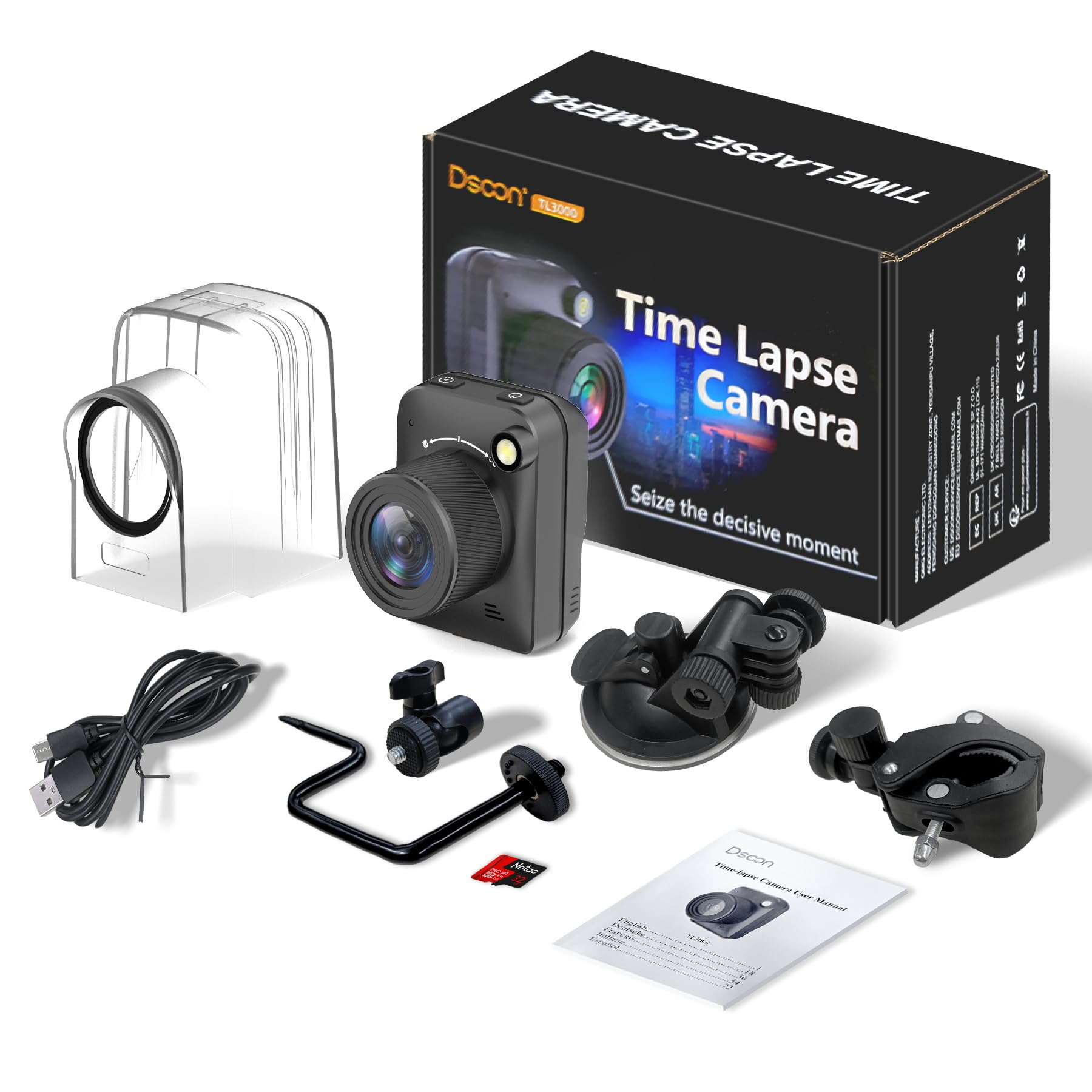 Amazon.co.jp: Dsoon タイムラプスカメラ 4K FHD タイムラプスカメラ