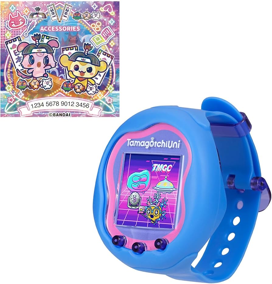 Amazon | [バンダイ(BANDAI)] Tamagotchi Uni Blue(特典:たま