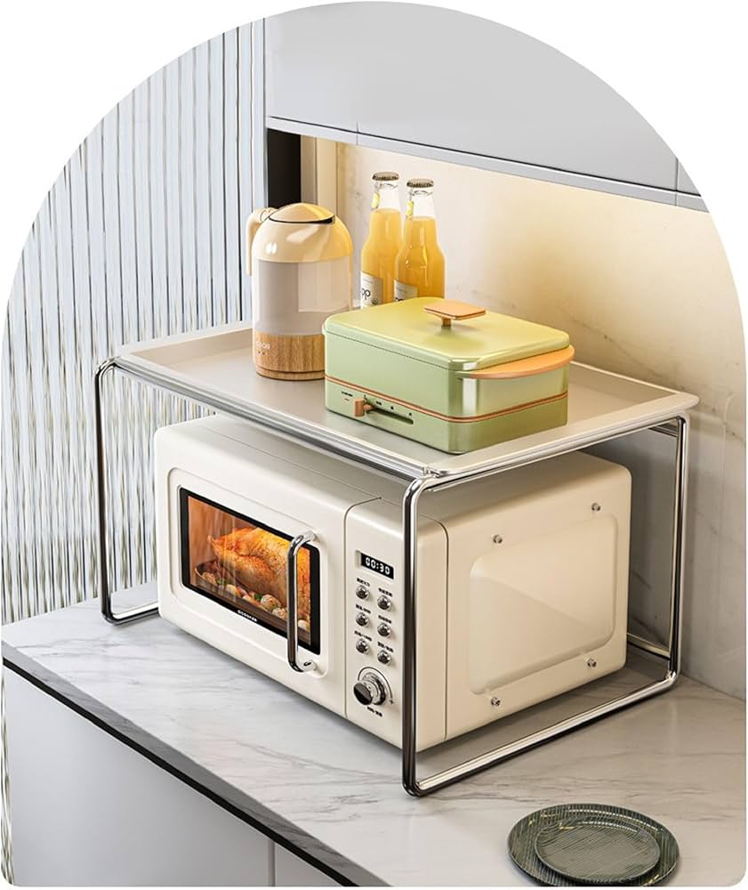 Amazon｜レンジラック, レンジ台, キッチンラック, 食器棚, 多機能収納