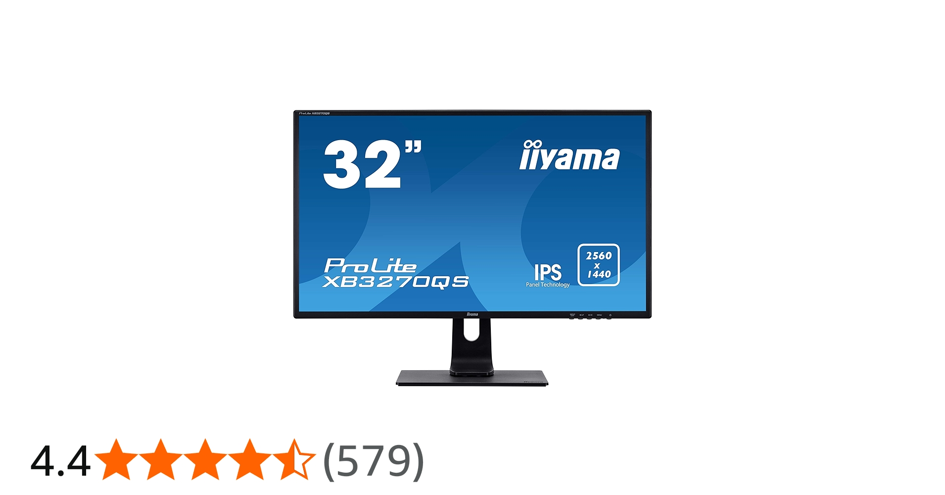 Amazon.co.jp: iiyama WQHD モニター ディスプレイ XB3270QS-B1 (31.5
