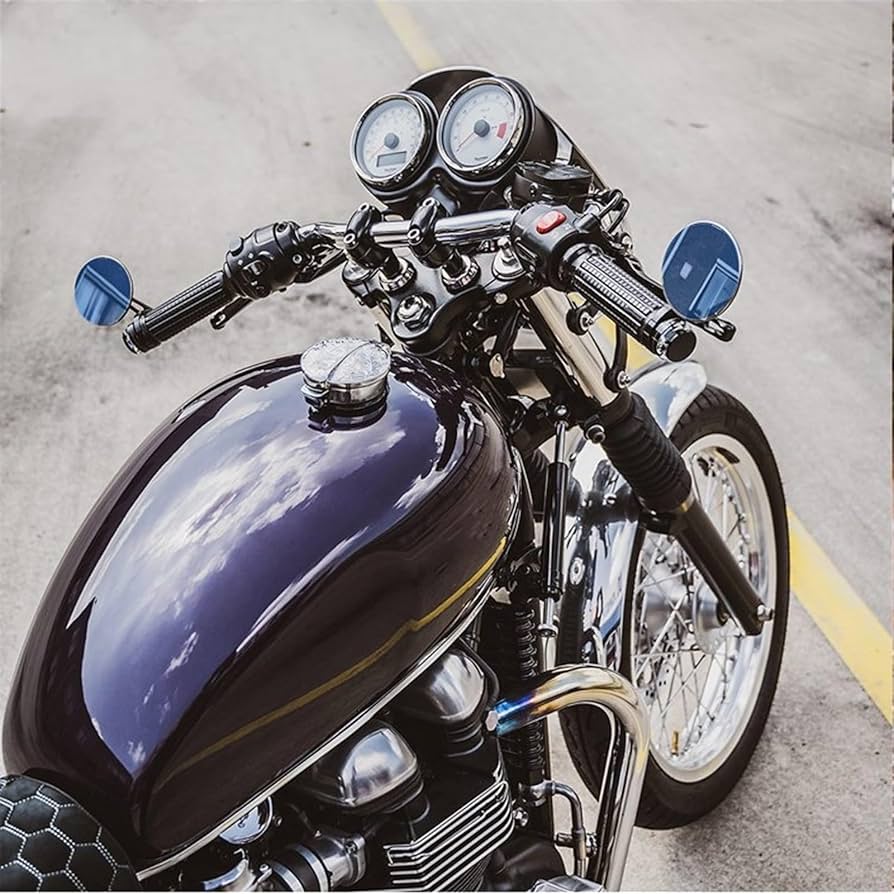 Amazon.co.jp: バイクミラー オートバイバーエンドミラートライアンフ