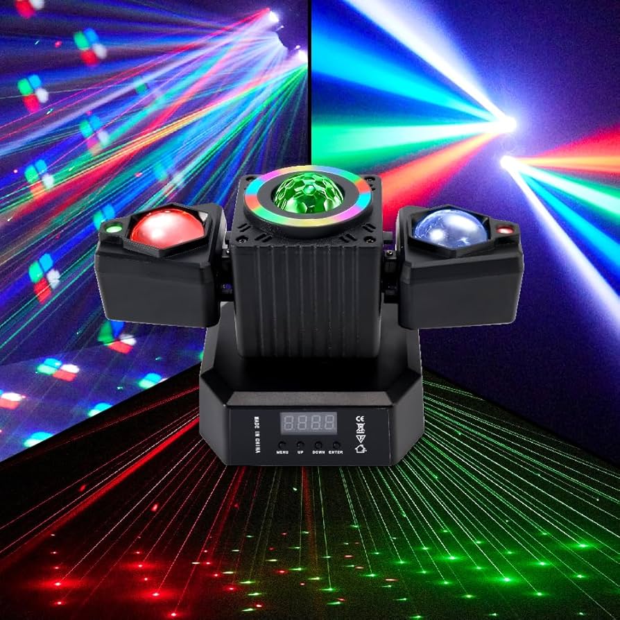 Amazon.co.jp: Frezon 180 ムービングヘッドライト RGBW LED 舞台照明