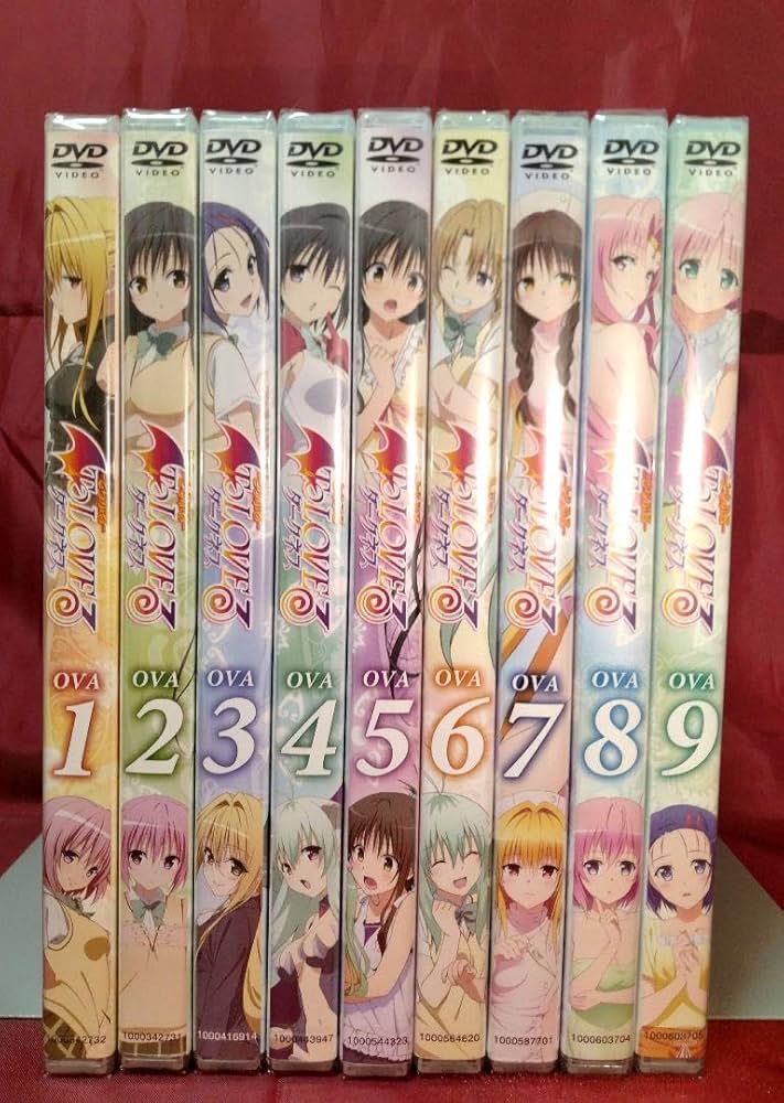 ToLOVEる OVAダークネス1~9 巻 全巻セット dvd ToLOVEる 全巻 ova Amazon.