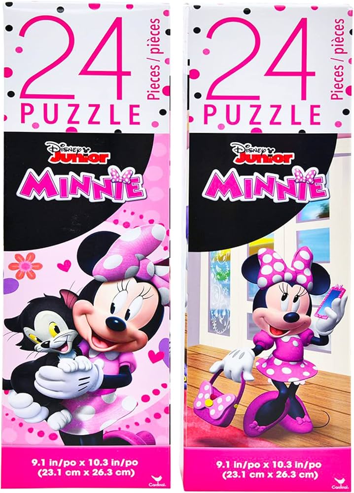 Amazon | ディズニー ミニーマウス ジグソーパズルセット - ミニー