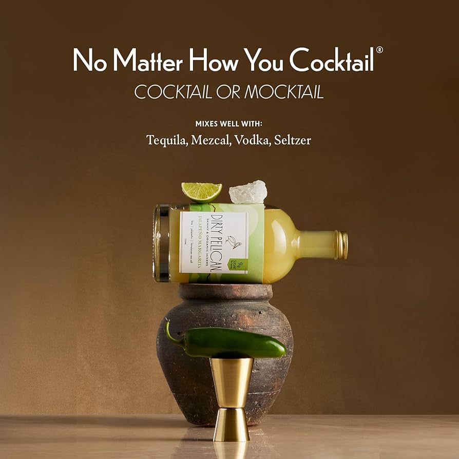 Amazon.com : Dirty Pelican Cocktail Mixers - Spicy Jalapeno
