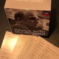 Amazon.co.jp: スヴャトスラフ・リヒテル ソロ・レコーディングス