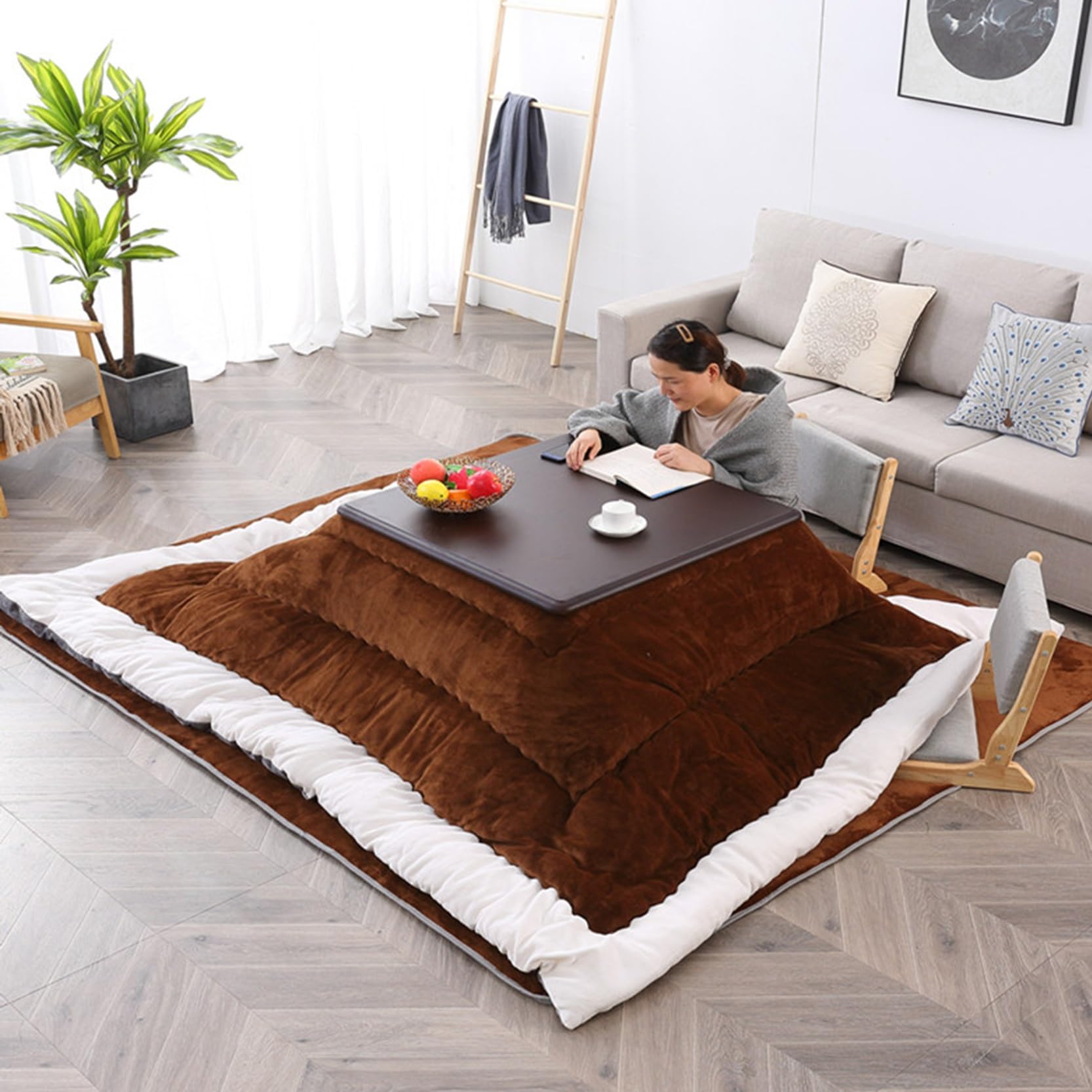 Amazon.com: Kotatsu Table Set, with Heater and Blanket, Winter