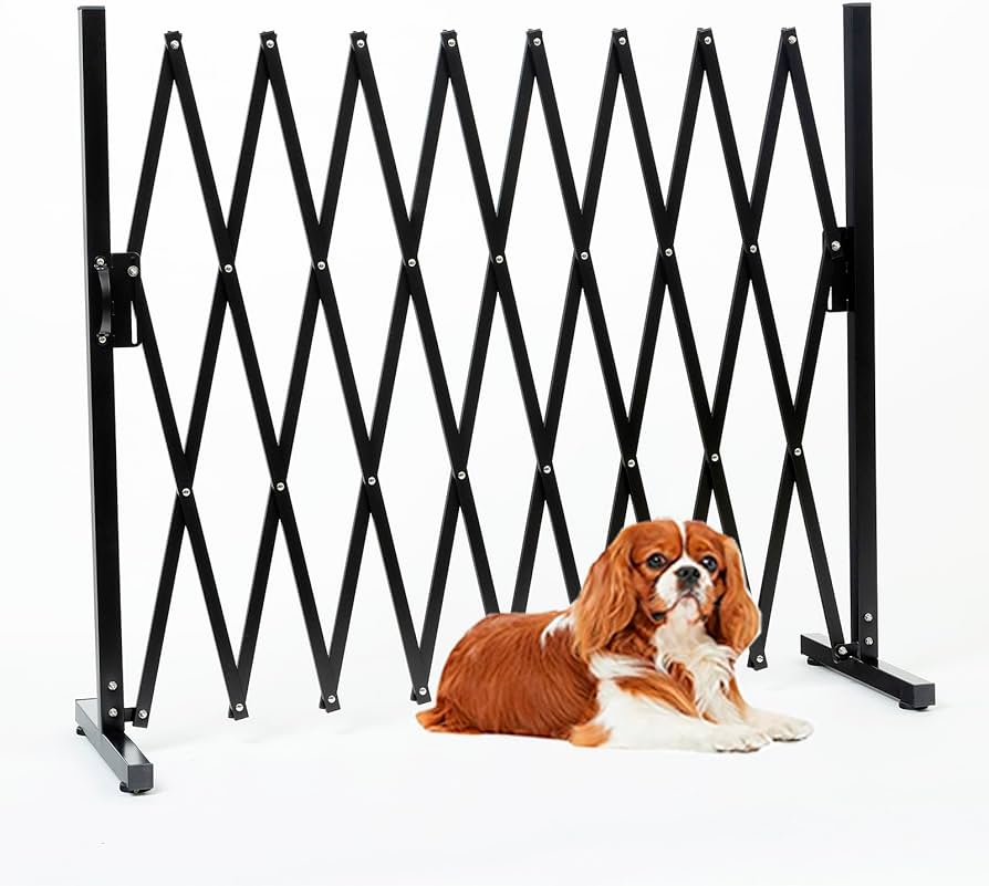 Amazon.com: KENNISI Metal Expandable Dog Gate, 9Feet, Versatile