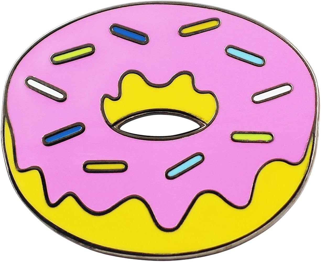Amazon | REAL SIC ドーナツエナメルピン - クラシックシンプソンズ