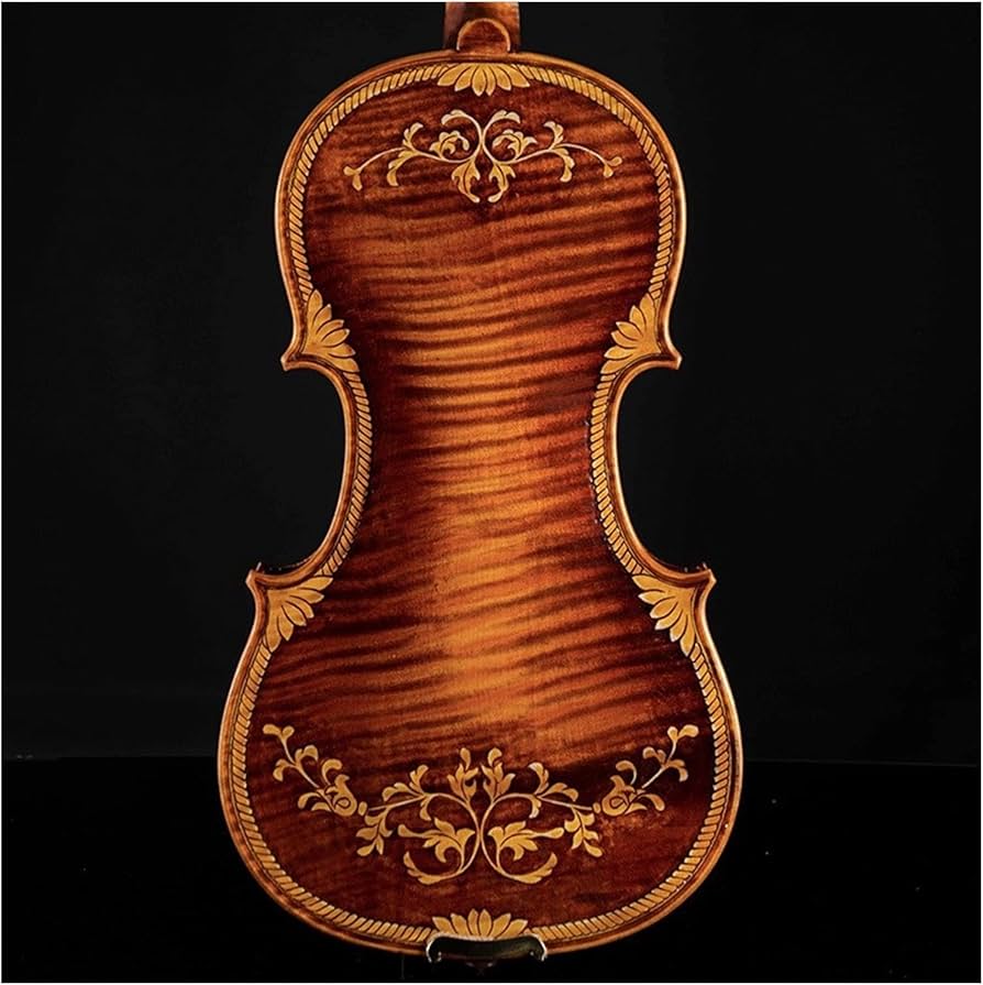 Amazon.co.jp: 彫刻されたバイオリン4/4,3 / 4,1 / 4,1 / 2,1 / 8は