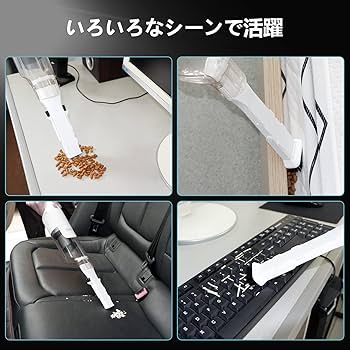 Amazon | 【15Kpa吸引力 570g超軽量】NEODIT ハンディクリーナー