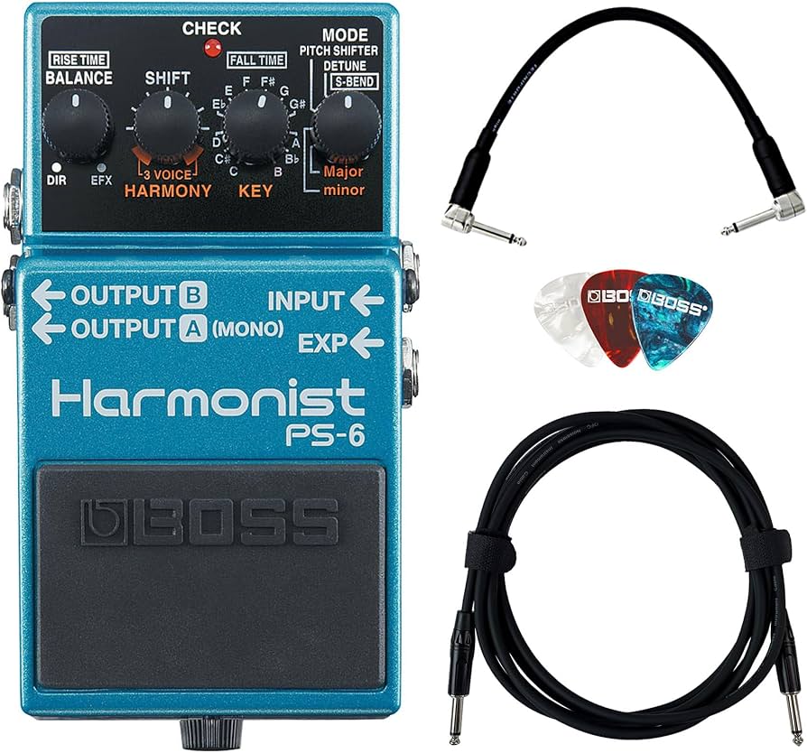 Amazon.com: Boss PS-6 Harmonist Bundle with Gearlux Instrument