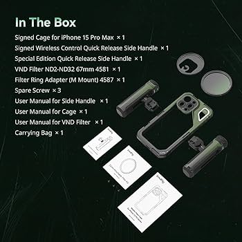 Amazon.com: SmallRig x Brandon Li Mobile Video Kit for iPhone 15