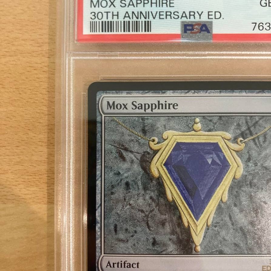 Amazon.co.jp: PSA10 Mox Sapphire MTG 30th edition : おもちゃ