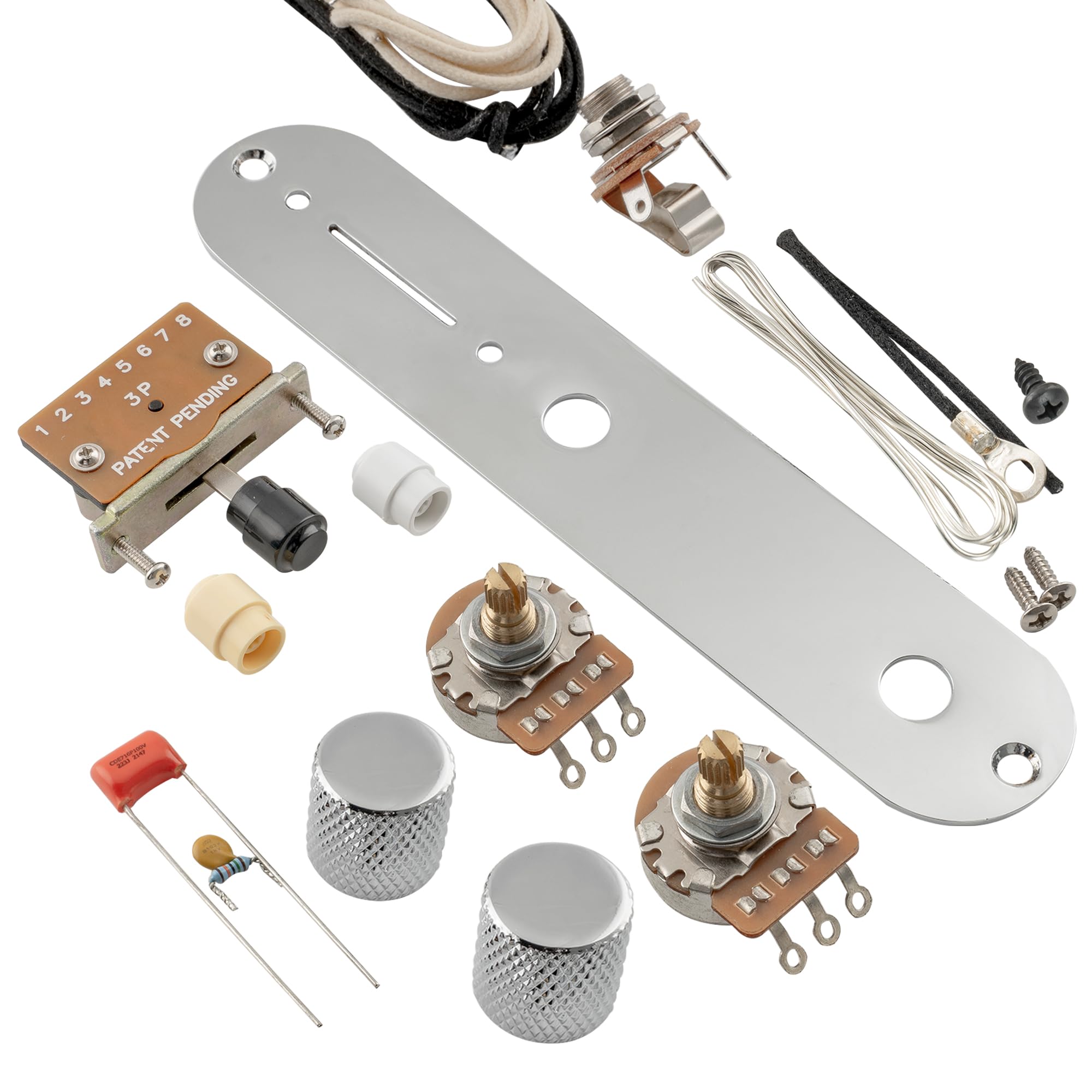 Amazon | Musiclily Pro テレキャスターギター配線キットインポート TL