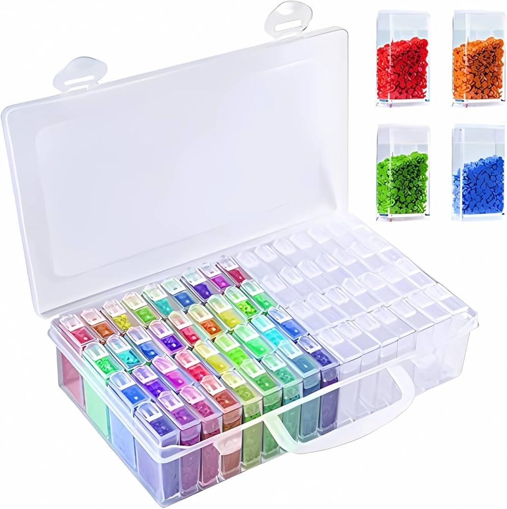 Amazon.co.jp: DIZLAS ビーズキャビネット ダイヤモンドアートケース