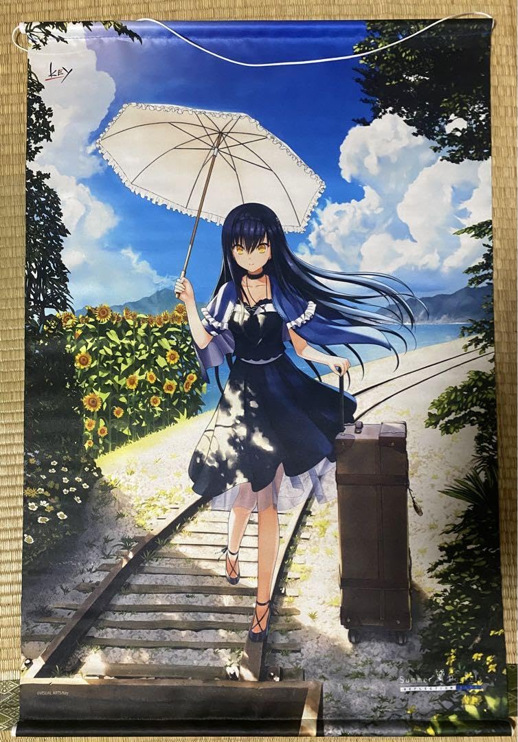 Amazon.co.jp: Summer Pockets 久島鴎 タペストリー : ホビー