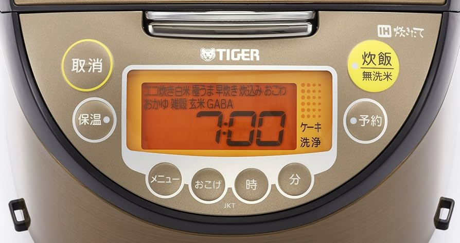 Amazon | タイガー 炊飯器 1升 IH ダークブラウン 炊きたて 炊飯