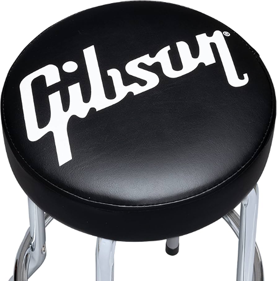 Amazon.com: Gibson Premium Playing Stool Standard Logo, Tall