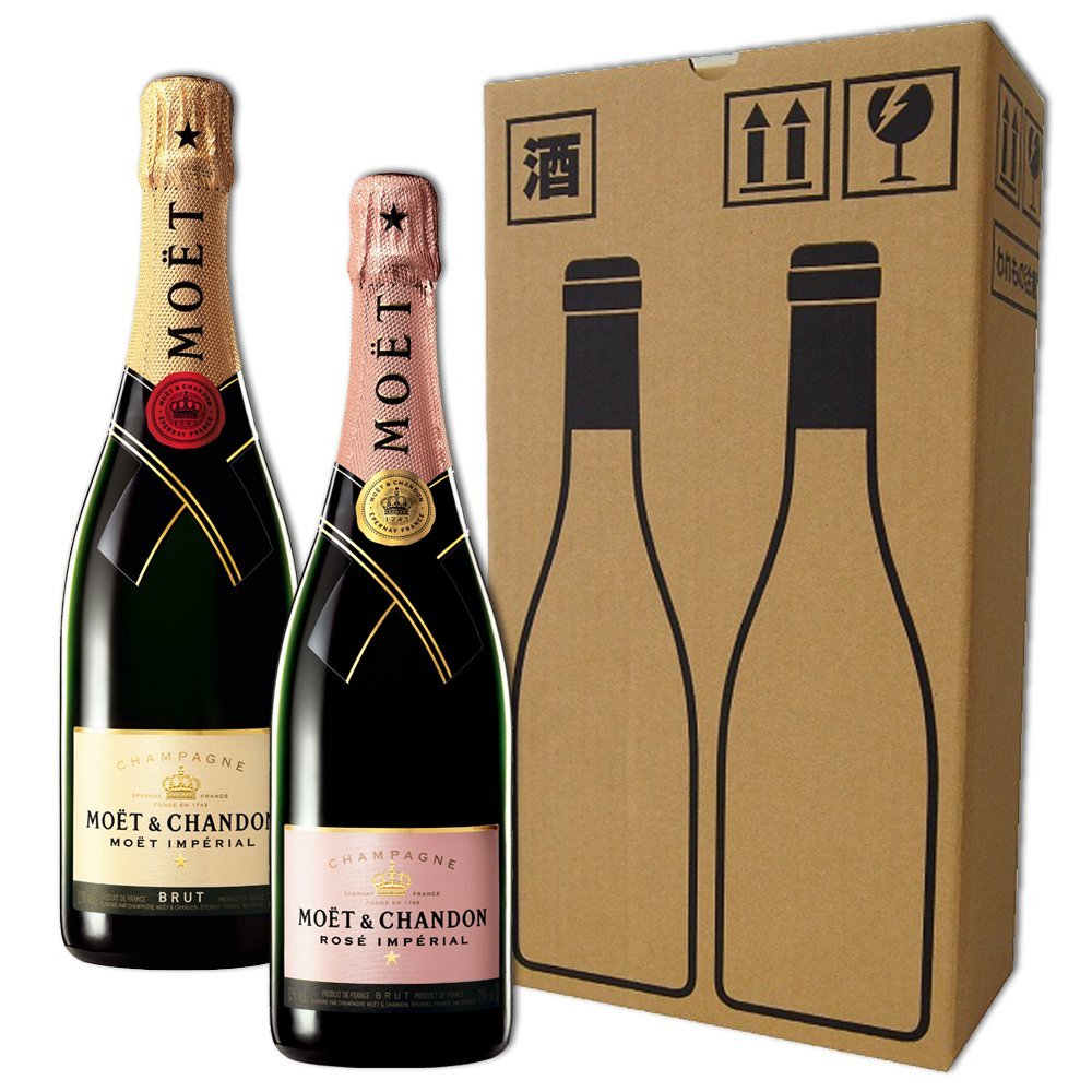 Amazon.co.jp: 【モエ アンペリアル・モエ ロゼ アンペリアル