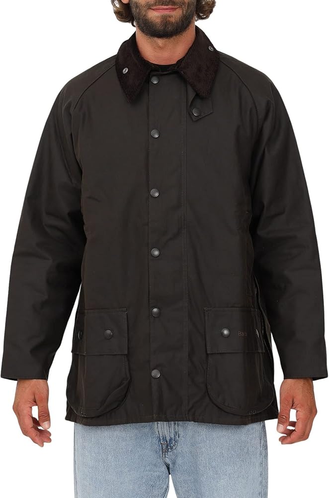 Amazon | Barbour Mens Classic Beaufort Wax Jacket, 36, Green