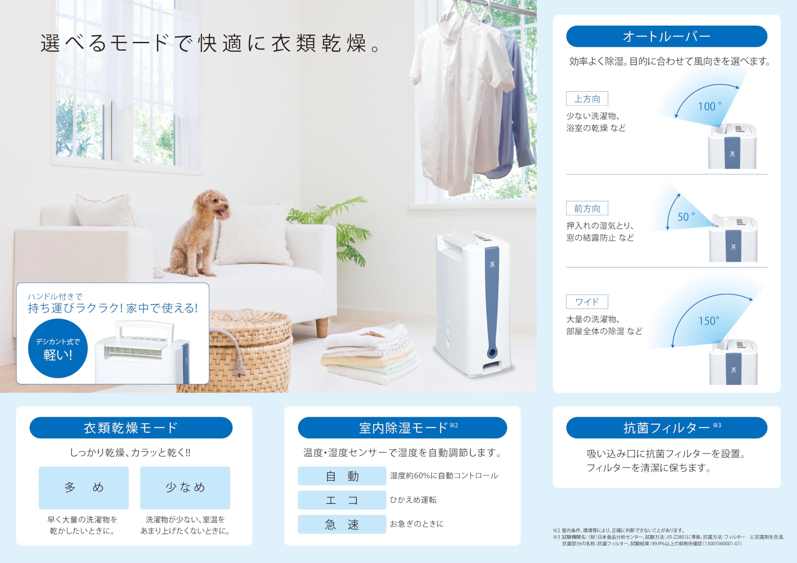 Amazon | 【トヨトミ】除湿機 衣類乾燥機 TD-Z80N(W) ホワイト 衣類