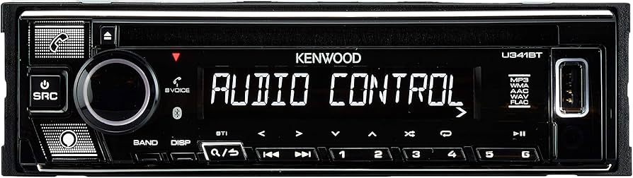Amazon.co.jp: ケンウッド 1DINオーディオデッキ U341BT Bluetooth