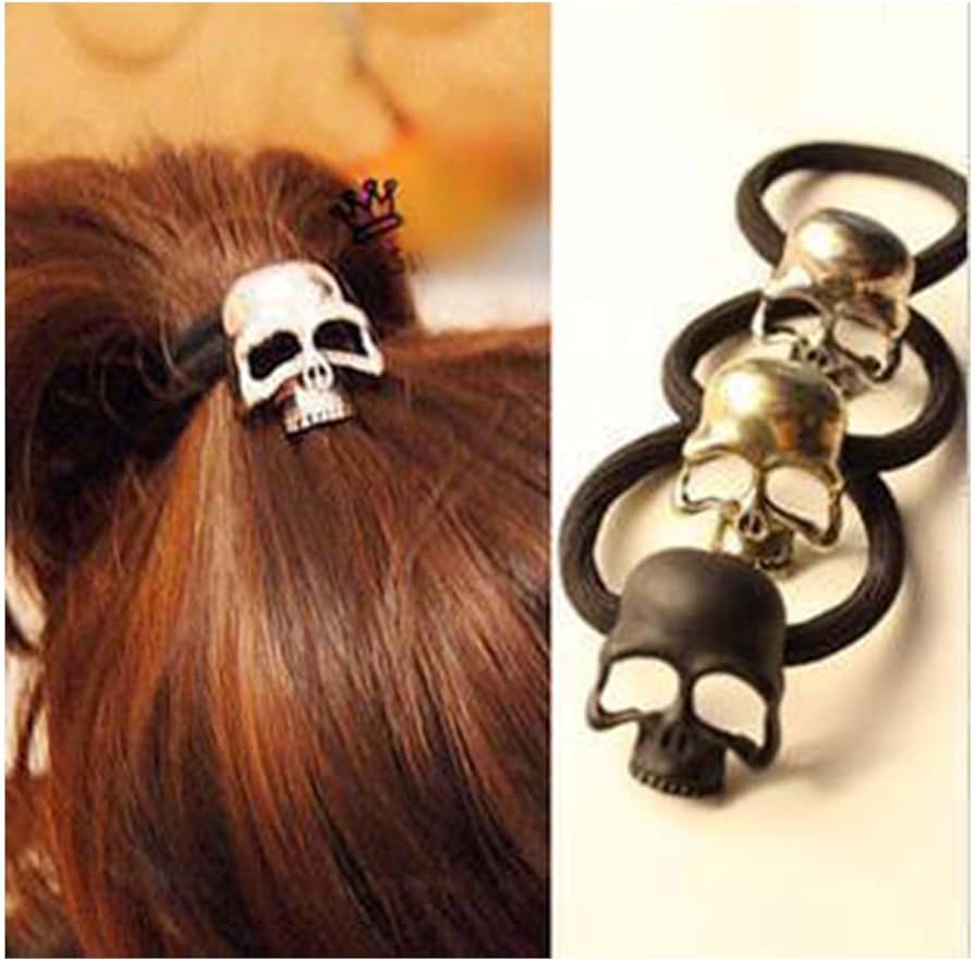 Amazon.com : Aneneiceera Gothic Viking Hair Band with Skull