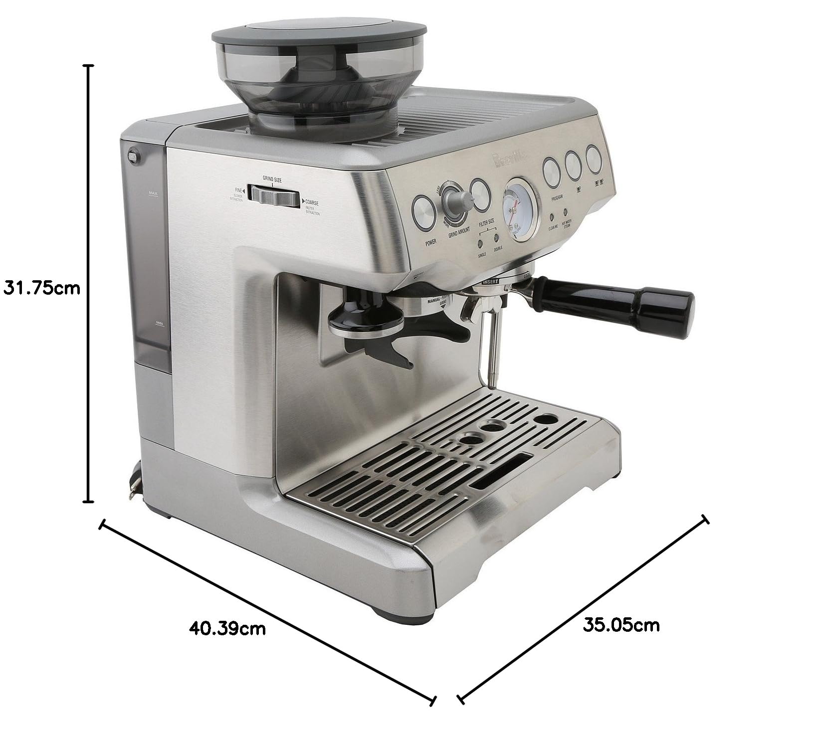 Amazon | Breville バリスタエクスプレスコーヒーマシン RM-BES870XL-w