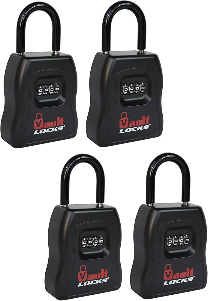 Vault Locks Large Hide A Key Outside Waterproof 4 Digit Numeric