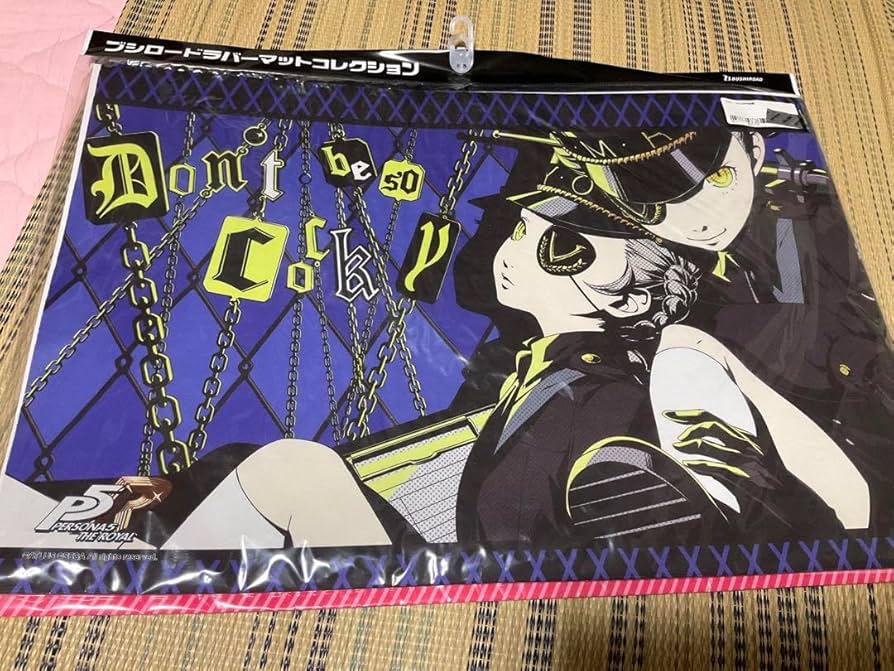 Amazon | ジュスティーヌカロリーヌ プレイマット ペルソナ5 ラバー