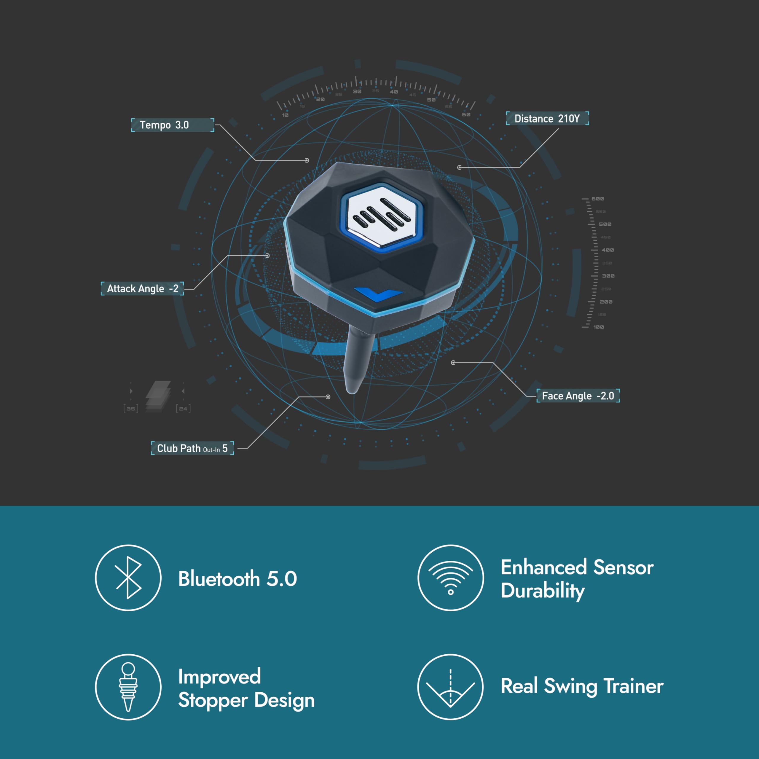 Amazon | PHIGOLF Phigolf2 ゴルフシミュレーター スイングスティック