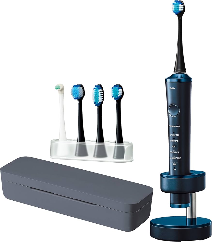 Amazon | パナソニック 電動歯ブラシ ドルツ青 EW-CDP54-A