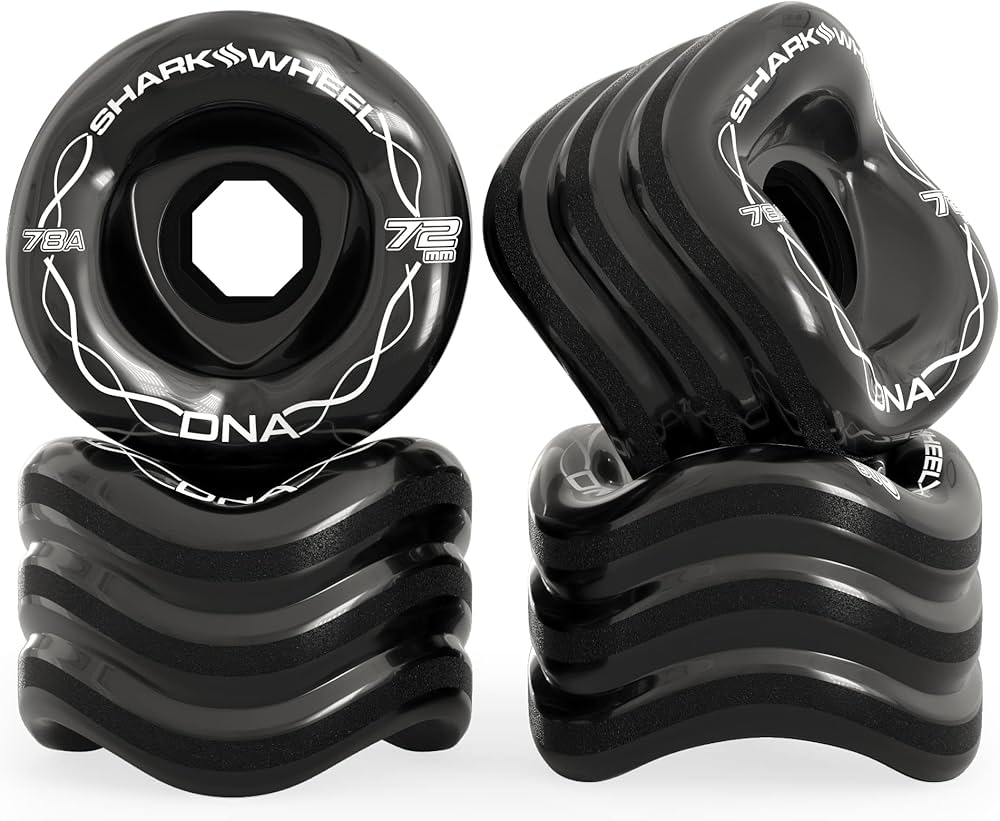 Amazon | Shark Wheel 72mm 78a ロングボードホイール | DNA