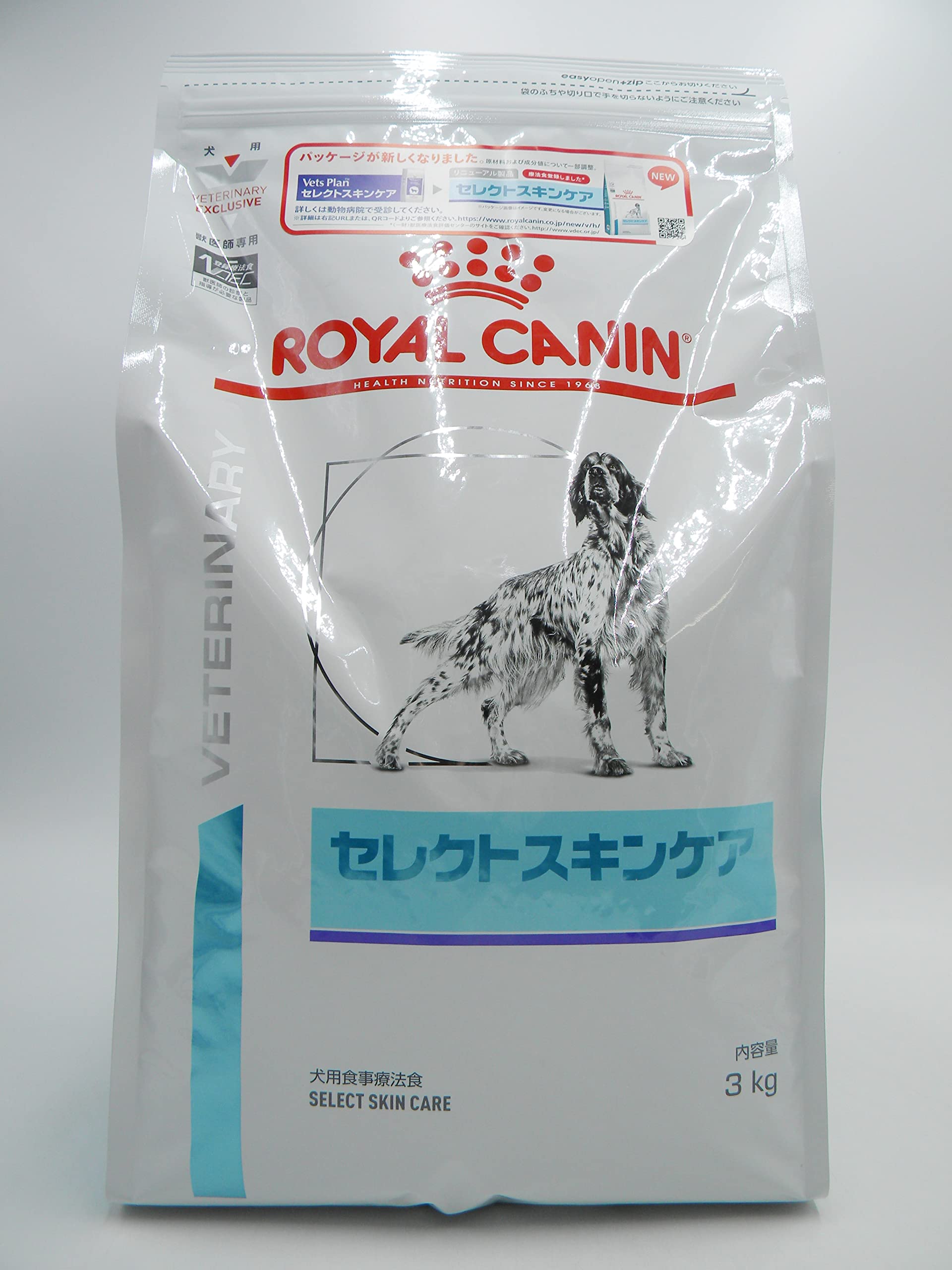 Amazon.co.jp: ロイヤルカナン 療法食 犬用 セレクトスキンケア 3kg