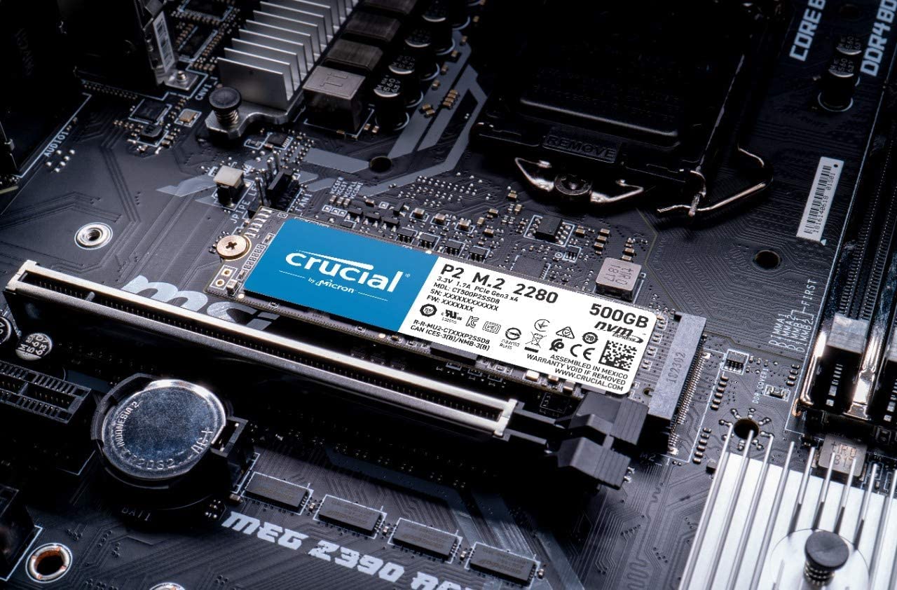 Amazon.com: Crucial P2 2TB 3D NAND NVMe PCIe M.2 SSD Up to 2400MB