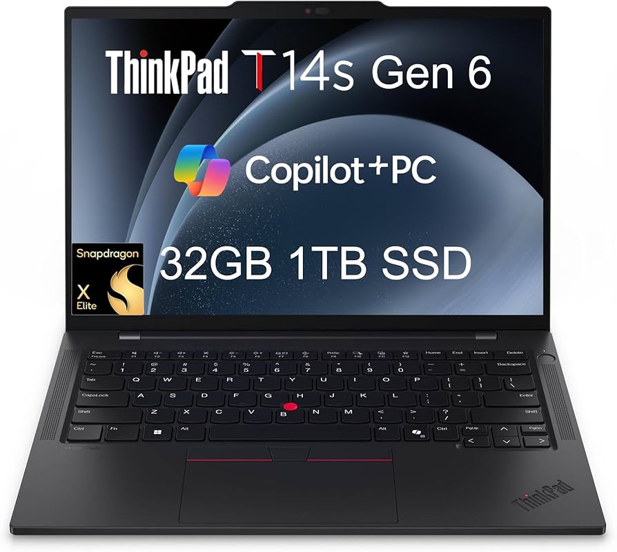 Amazon.com: Lenovo ThinkPad T14s Gen 6 Business Laptop (14