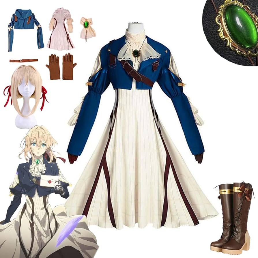 Amazon.co.jp: ヴァイオレット コスプレ衣装 ヴァイオレット·エヴァー