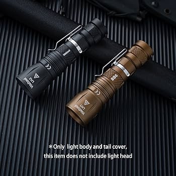Amazon.com: Weltool BB6 Flashlight Body with Tailcap for Surefire